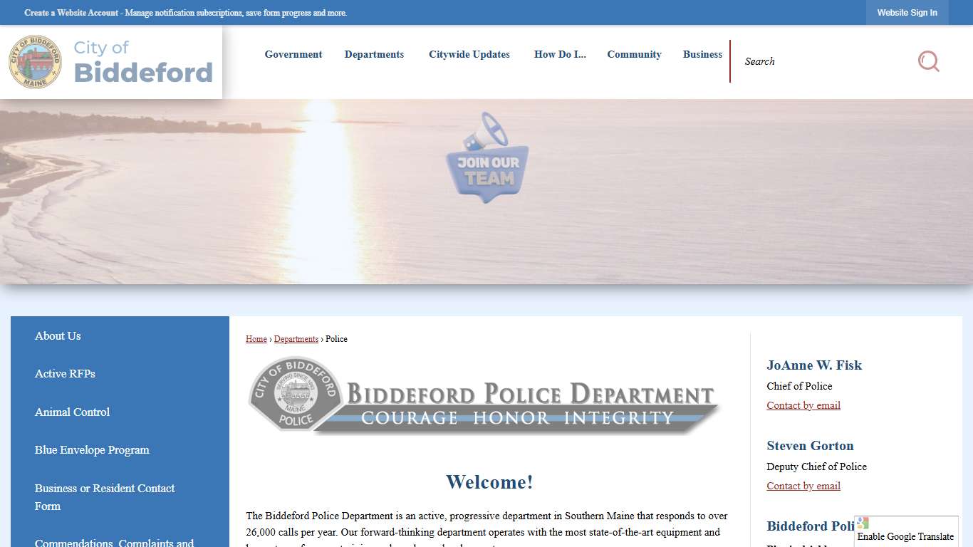 Biddeford Police Department | Biddeford, ME